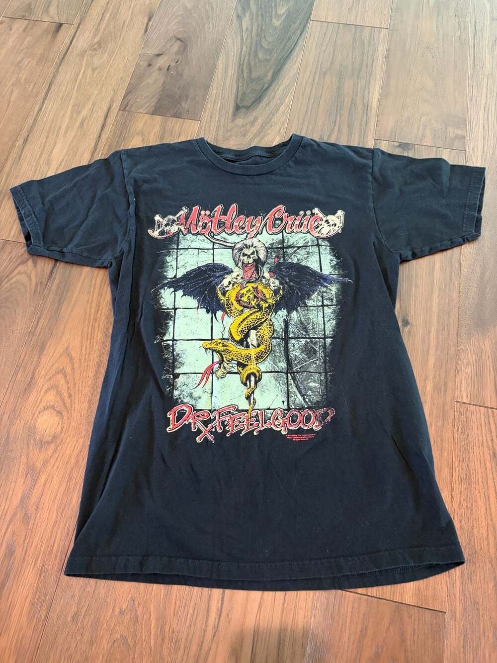 Mötley Crüe Dr. Feelgood Tour Graphic T-Shirt